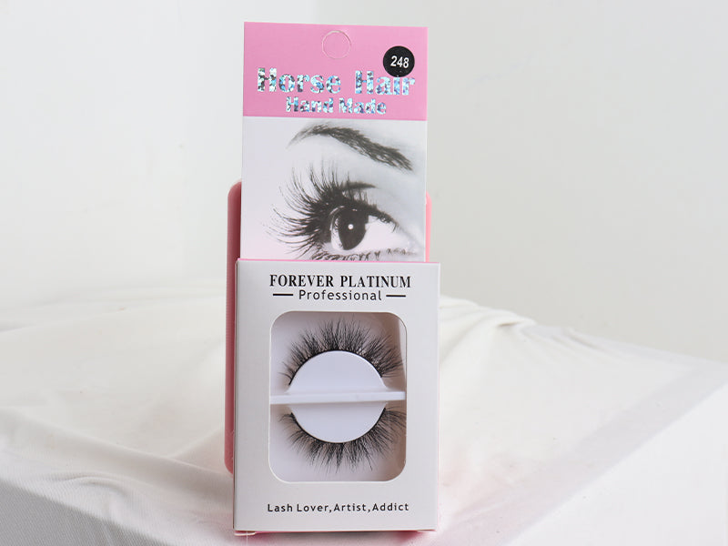 Forever Platinum Horse Hair Lashes Model 248