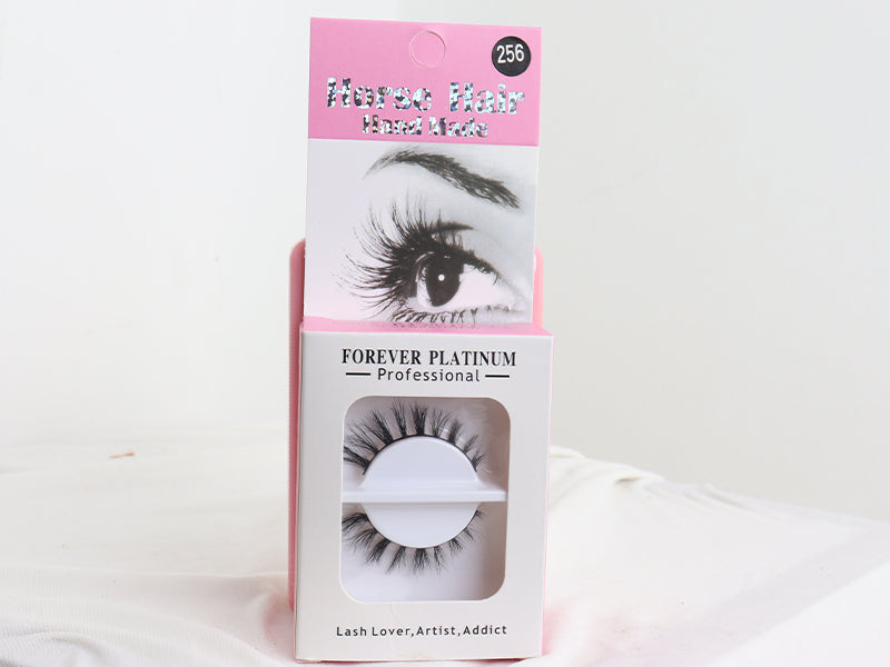 Forever Platinum Horse Hair Lashes Model 256