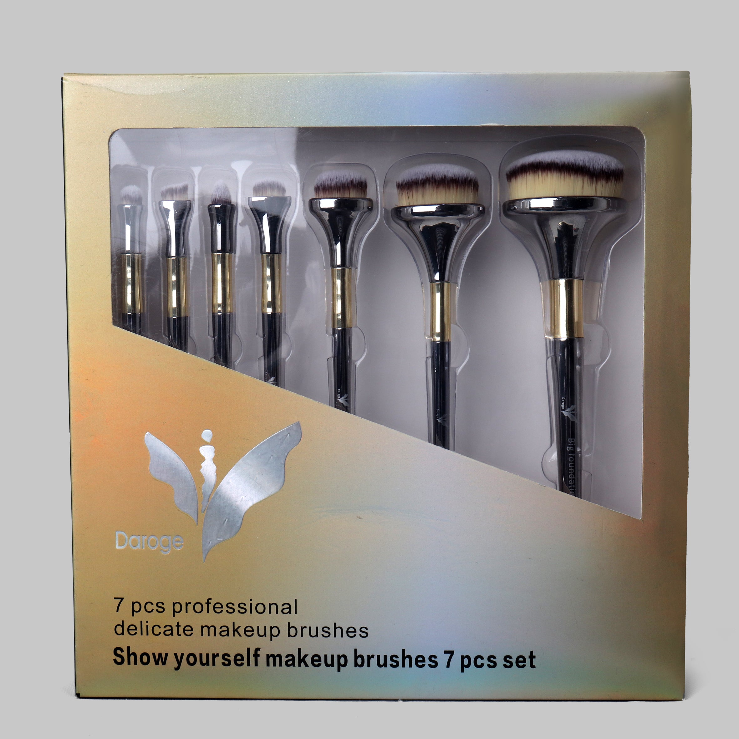 Daroge 7 Pieces Professional Delicate Makeup Brushes