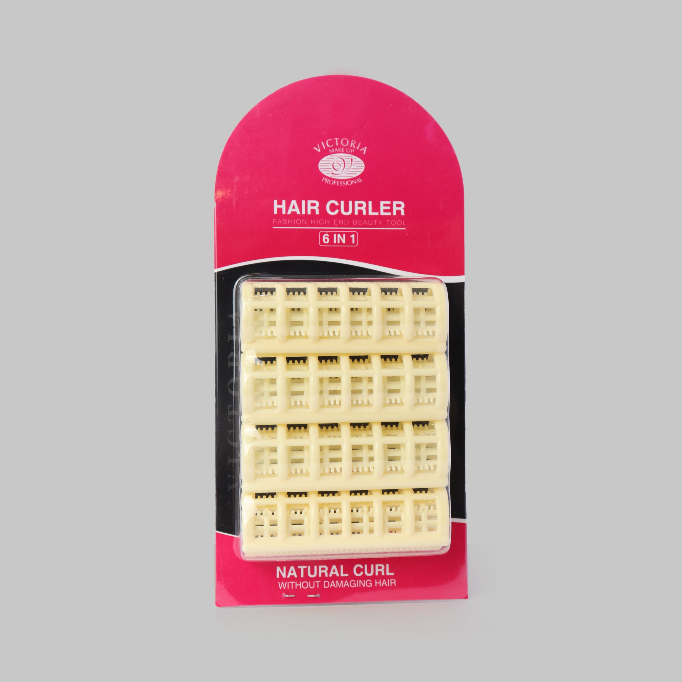 Hair Curler 6 In 1  Peach