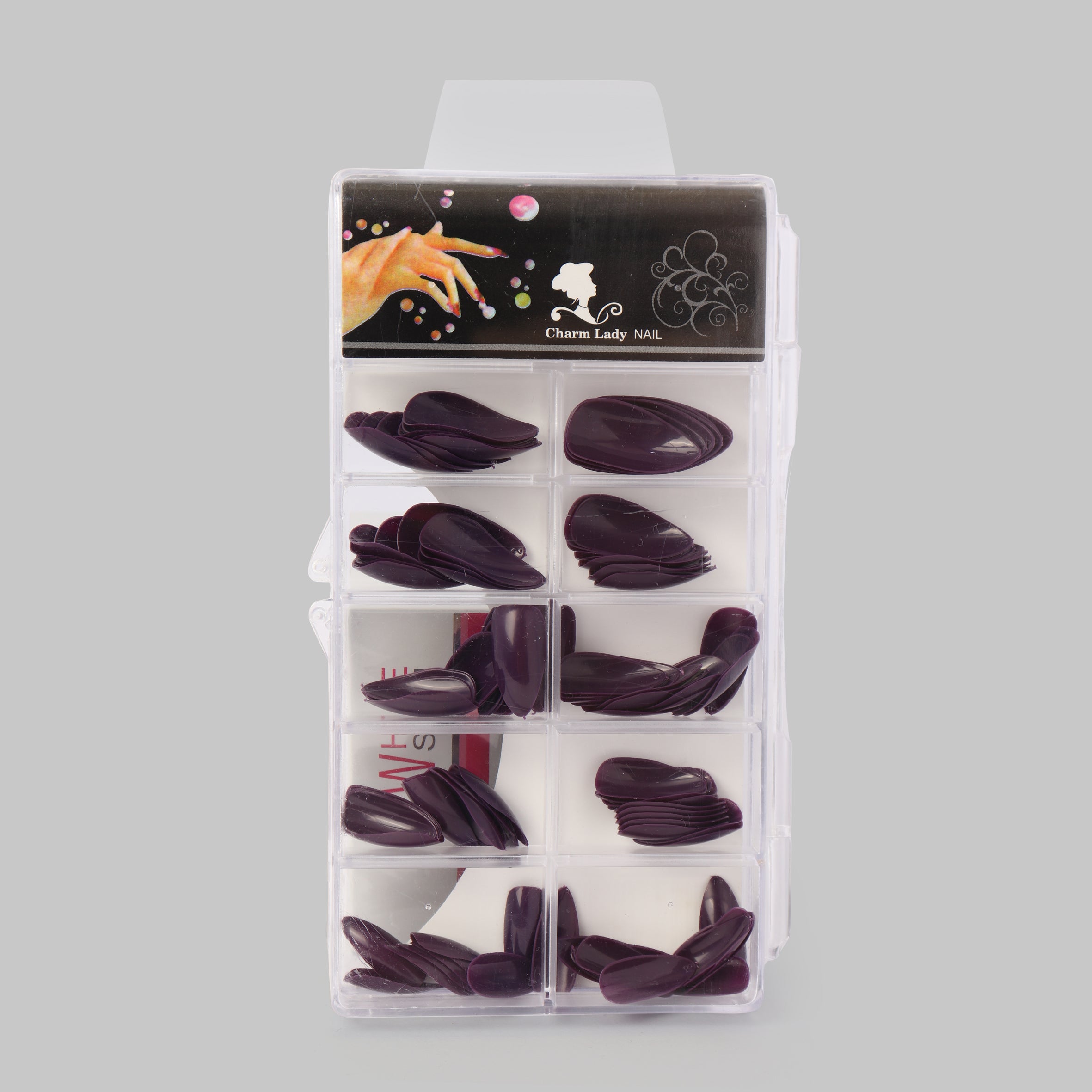 Charm Lady Nails Dork Purple 23