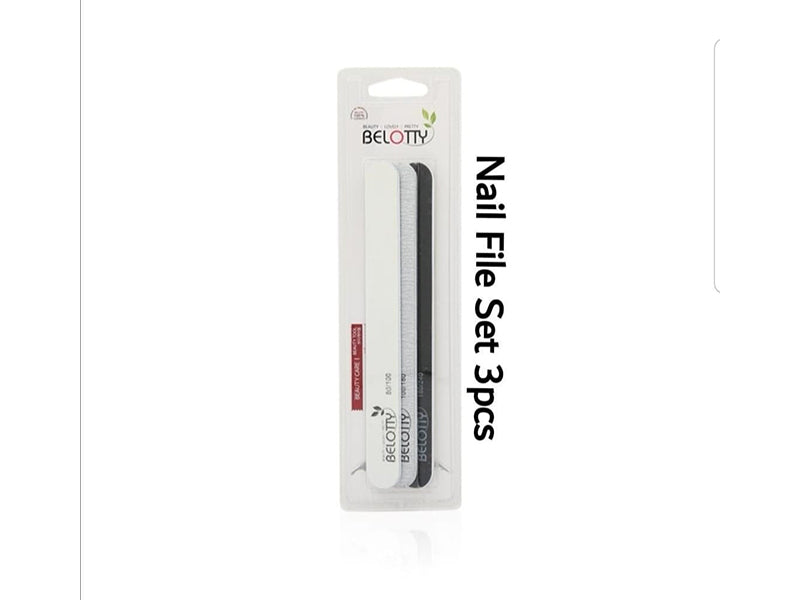 Belotty Nail File Set 3 PCs