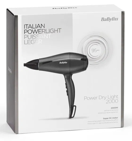 Babyliss Italian Powerlight 2000W Sabr Cosmetics